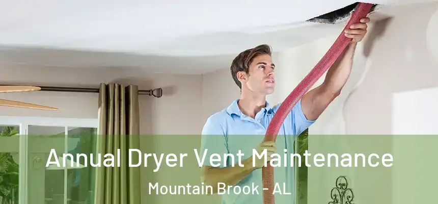  Annual Dryer Vent Maintenance Mountain Brook - AL