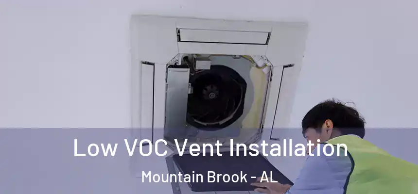  Low VOC Vent Installation Mountain Brook - AL